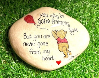 Grave decoration Winnie the Pooh quotes stone Colleagues Leaving Gift Work Colleague Retirement Gift Disney