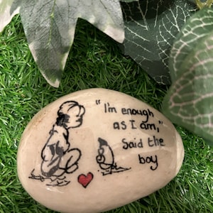 Cadeau pour ami, collègue de travail, meilleur ami, cadeau ou cadeau commémoratif, décoration de tombe, ornement de la Saint-Valentin, anniversaire de Charlie Mackesy