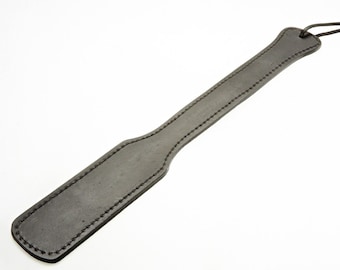 Handcrafted Leather Paddle - 18 inch Spanker Whip