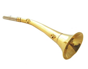 Corno Da Caccia Di Qualità, Tromba Da Caccia, Corno Soffiante (piccolo - Foto 7