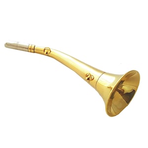 Quality Hunting Horn - Hunting Bugle - Blowing Horn - Horn - Bugle Horn - Hunting Horn - Brass Horn - Brass Music Horn