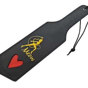 Quality Handmade Extra Wide Strict Leather Paddle /Spanker / Whip/tawse.