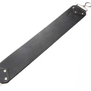 Wide Leather Cut Throat Razor Strop - Leather Strop without Handle - Sharpening Belt - Barber Razor Strop - Barber Belt - Razor Belt