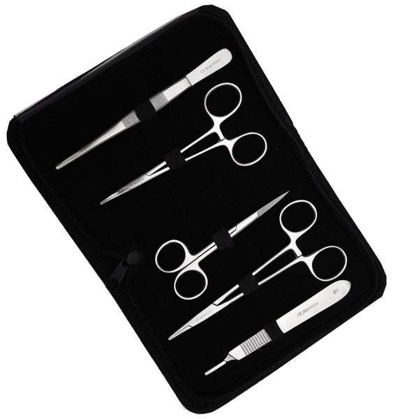  YOUYA DENTAL Kit de práctica de sutura, kit de sutura oral para  entrenamiento de sutura para médicos dentales, 14 piezas que incluyen  silicona blanda biónica oral múltiples tipos de heridas orales