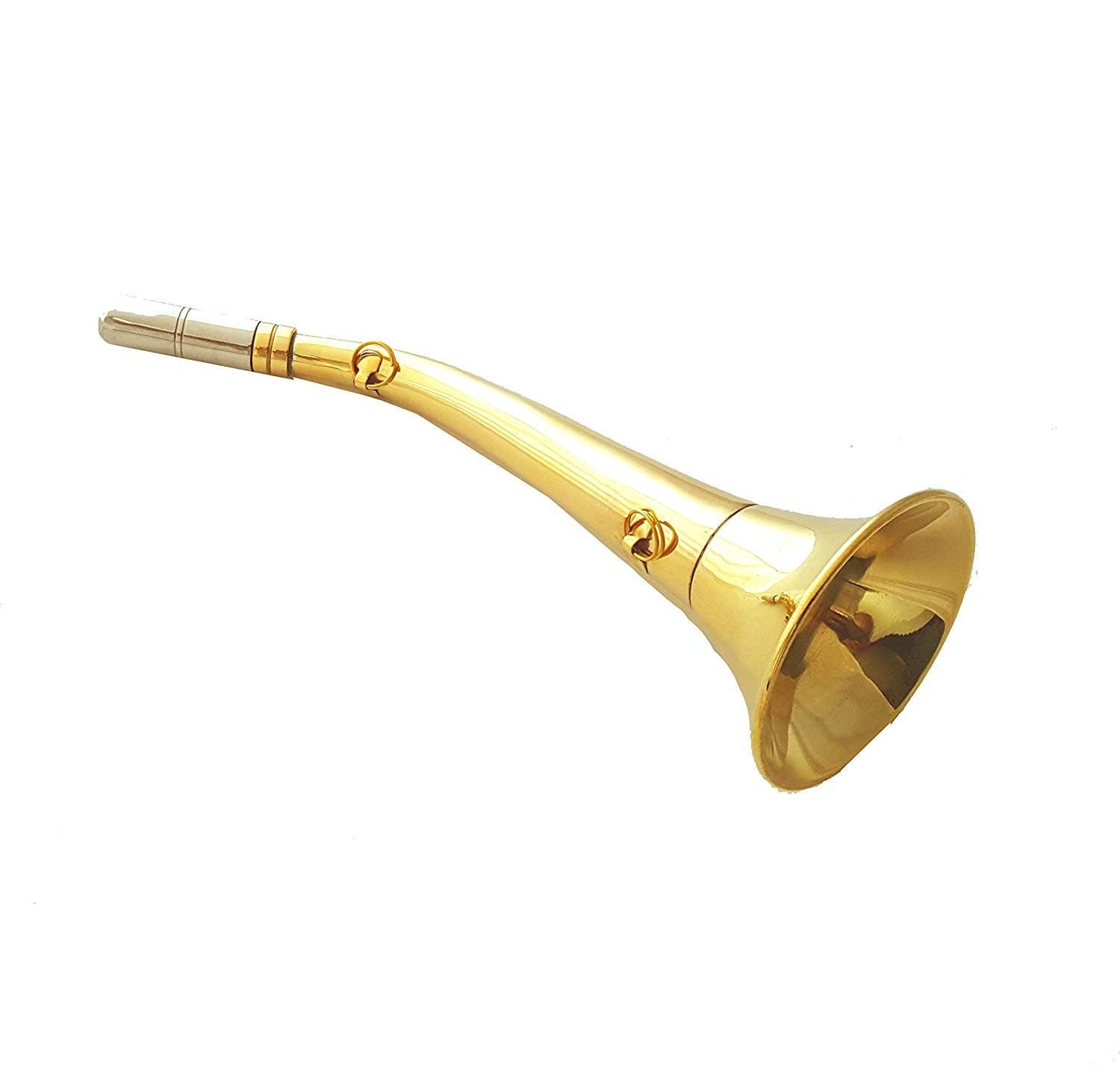 Cornet acoustique stéthoscope décoration trompette l'oreille 28cm style  antique