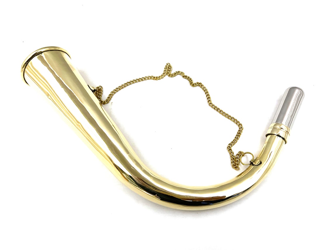 Hunting Bugle Horn, With Brass Chain, Hunting Helper For Hunters By A B Instrument Co