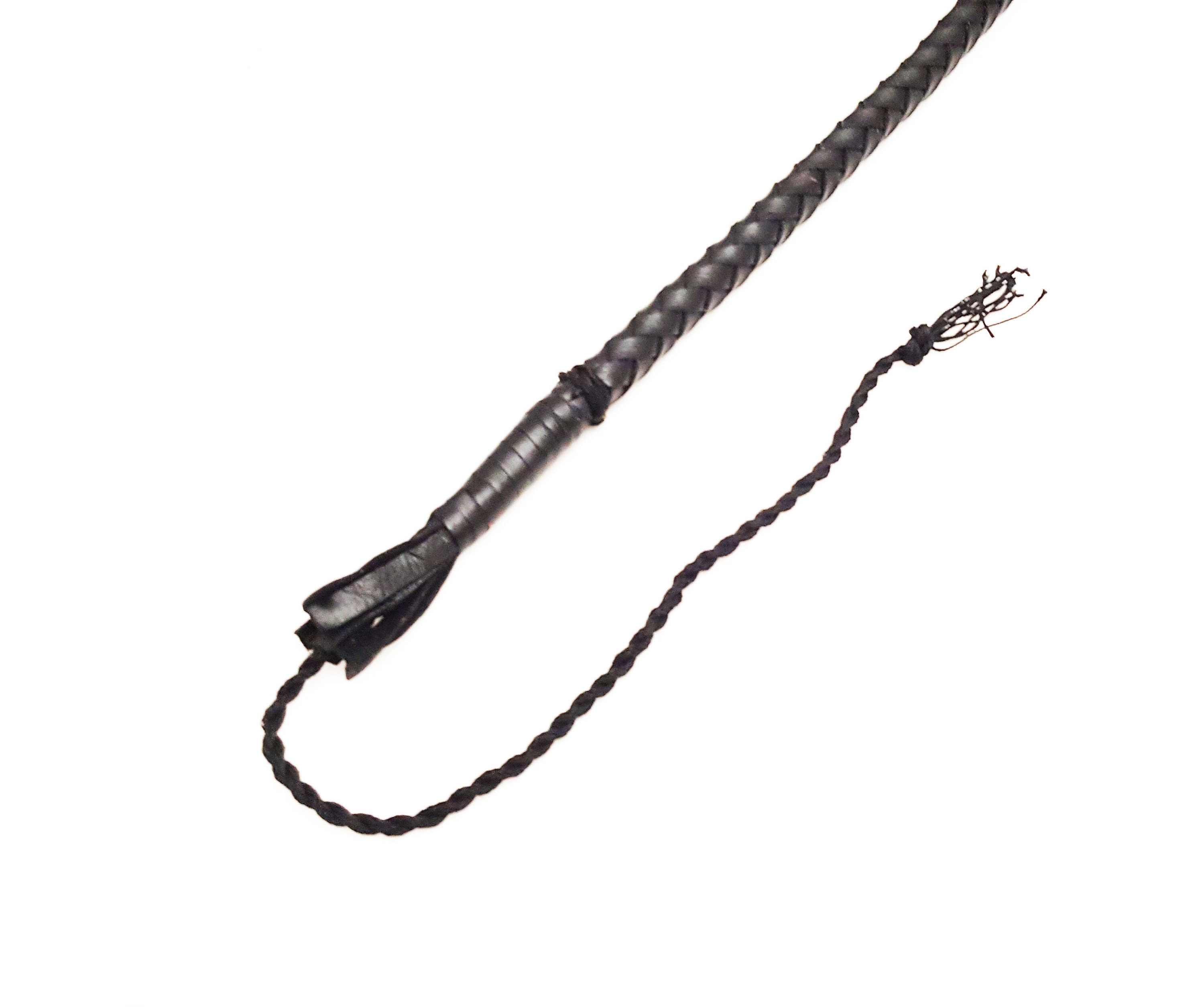 Handmade Leather Bull Whip - 4 FT Wood Handle Flogger - Etsy