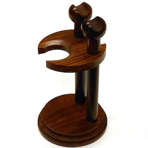 Quality Shaving Razor and Brush Stand - Wood Shaving Stand - Shaving Stand - Shaving Brush Stand - Razor Stand - Stand for Shaving Brush