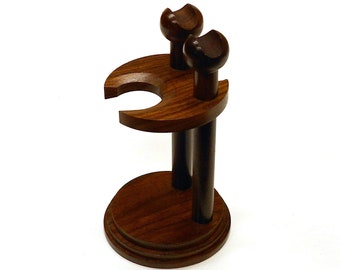 Quality Shaving Razor and Brush Stand - Wood Shaving Stand - Shaving Stand - Shaving Brush Stand - Razor Stand - Stand for Shaving Brush