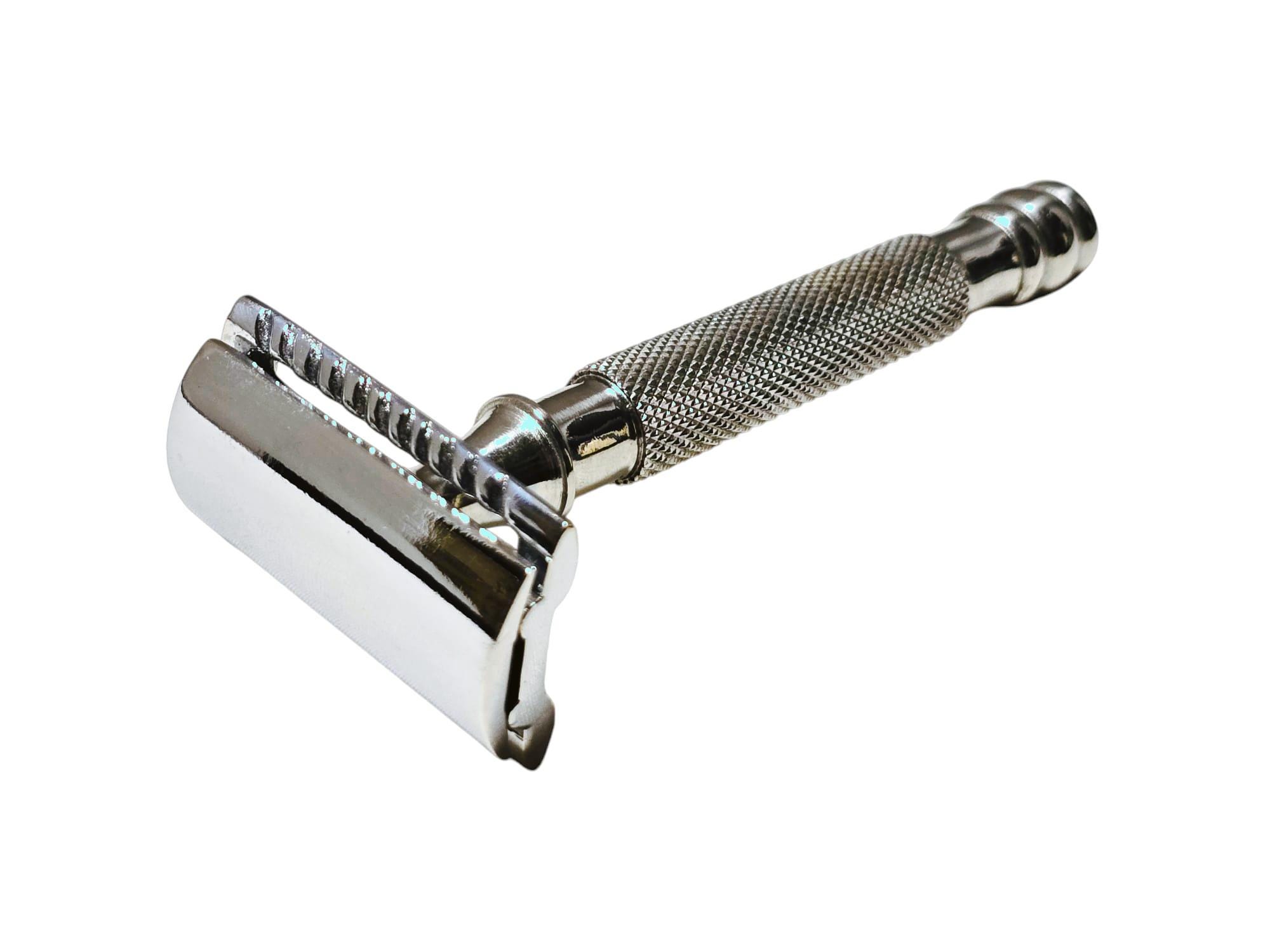 Rasoio Da Barba Doppio Bordo In Metallo Impermeabile Rasoio Per Gli Uomini Class