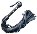 Flogger - Studded Flogger - Leather Flogger - Black Leather Flogger - Heavy Flogger - Stingy Flogger - Tawse - Pagai - Fouet Cuir- Floggers