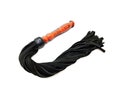 Flogger - Suede Tails Flogger - Wooden Handle Suede Tails Flogger - Suede Leather Flogger - Leather Whip - Floggers and Whips - Leather Flog