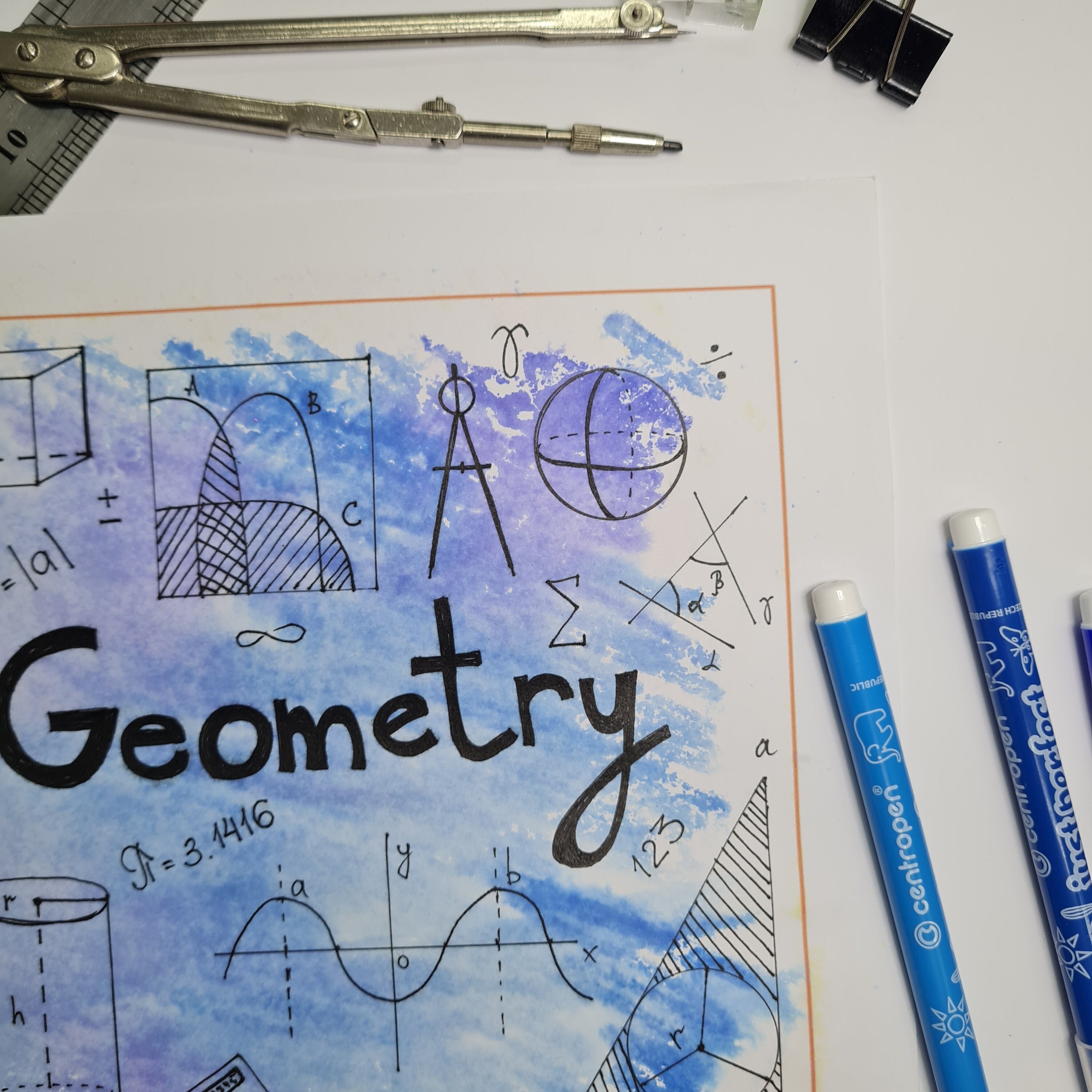 Drawing Guide,geometry Elements,how to Draw School Subject,diagrams ...