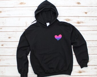 I Love Heart Bhutan Black Sweatshirt