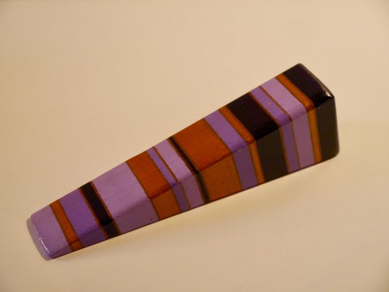 Handpainted Wooden Door Stop Etsy