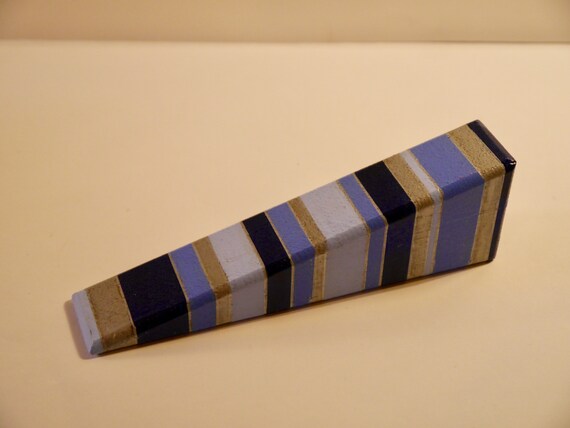 Handpainted Wooden Door Stop Etsy