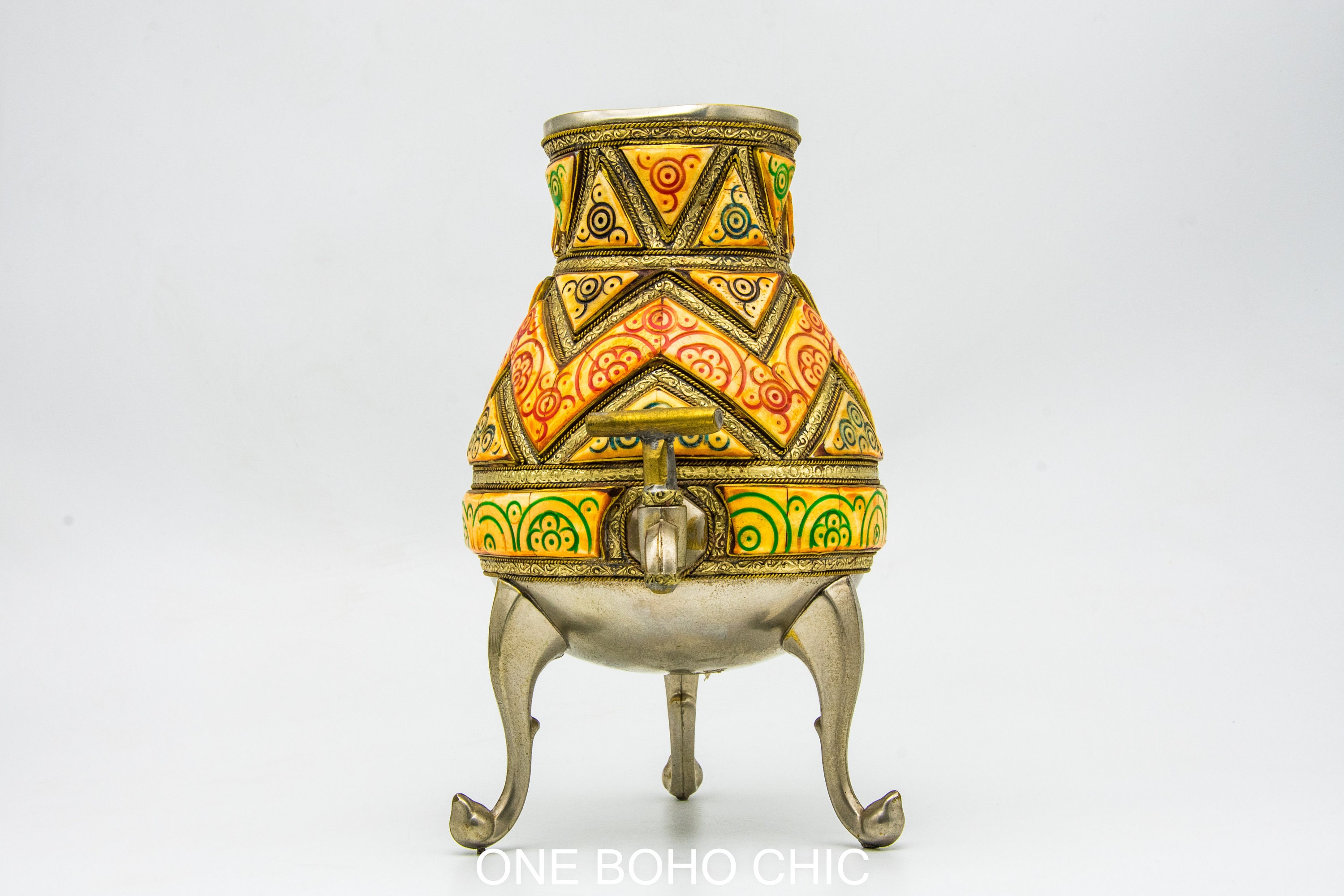 VINTAGE Moroccan Copper Teapot Antique Copper Teapot Morocco Etsy