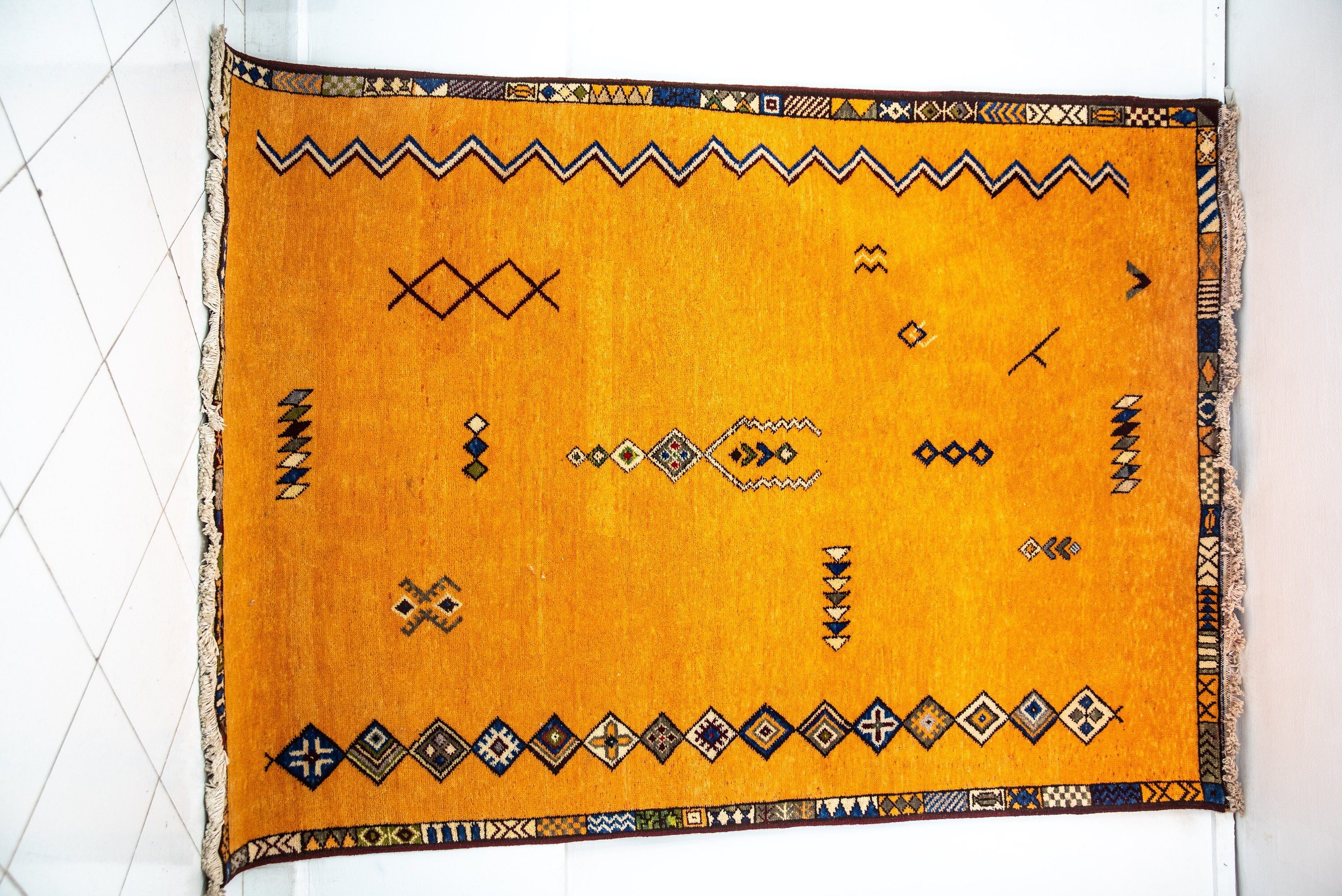 Royal Extra Superieure Authentic Moroccan Rug Hand Knotted Etsy