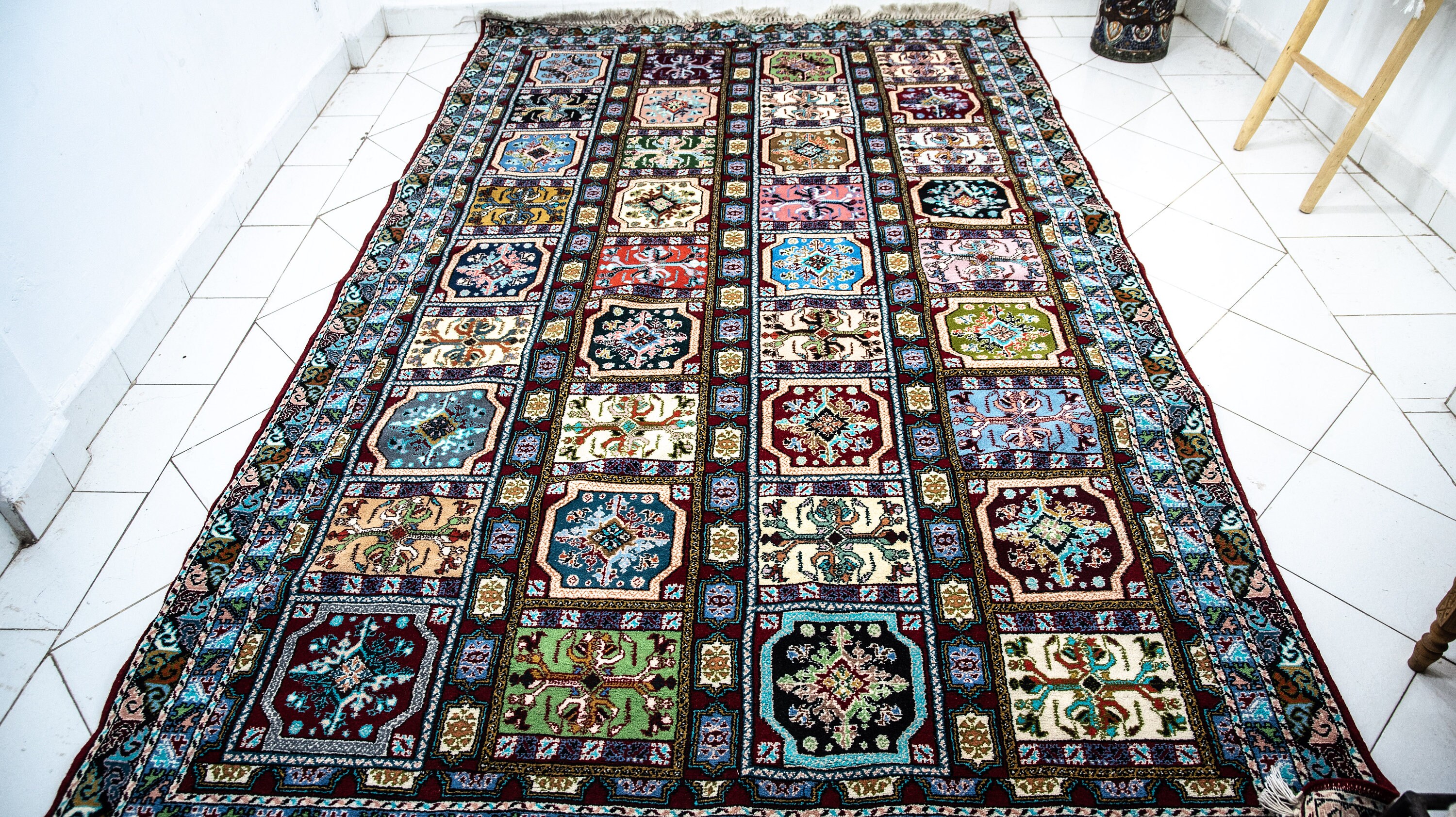 Royal Extra Superieure Authentic Moroccan Rug, Hand Knotted Wool Rug