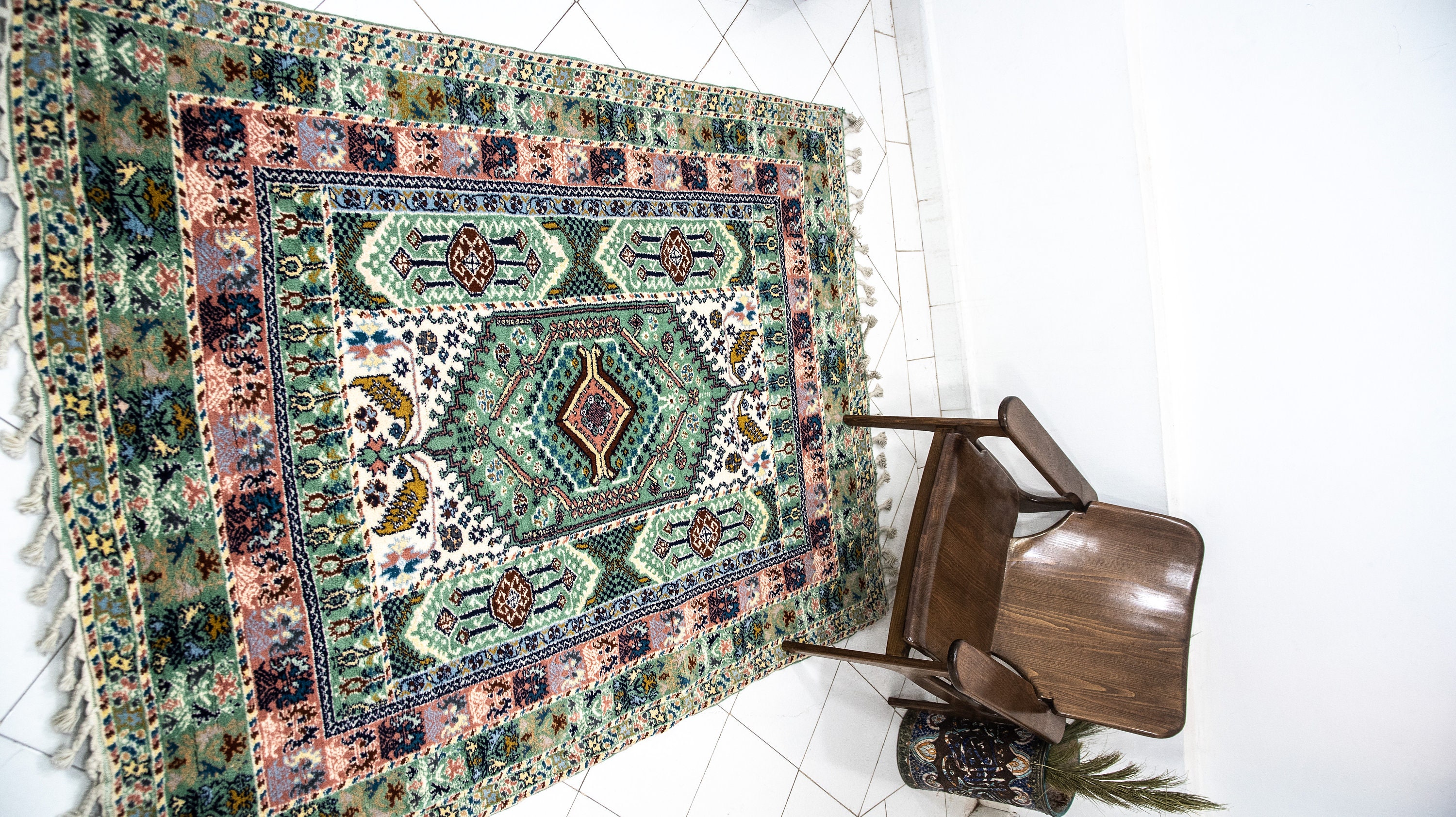 Royal Extra Superieure Authentic Moroccan Rug Hand Knotted Etsy