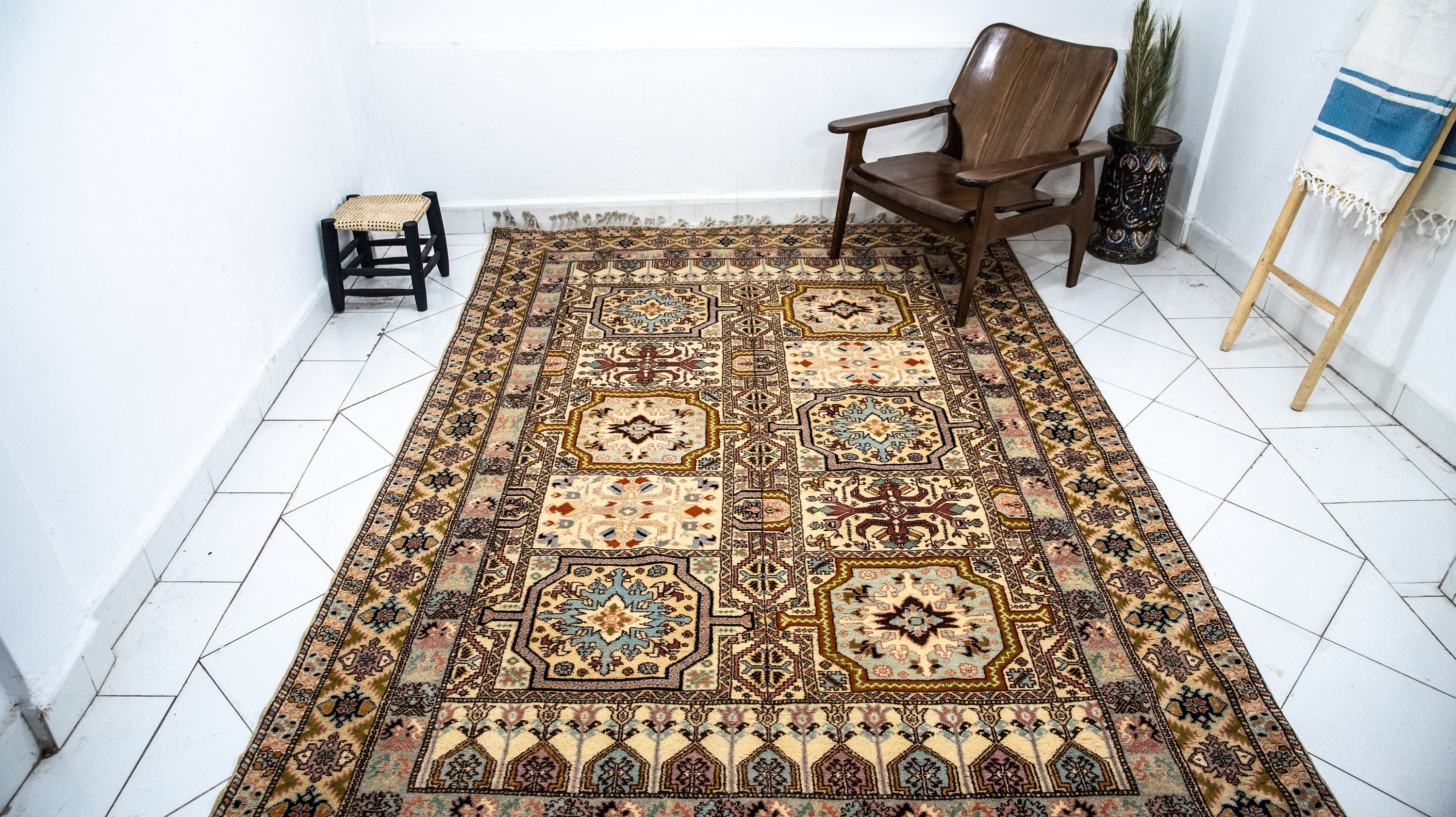 Royal Extra Superieure Authentic Moroccan Rug Hand Knotted Etsy