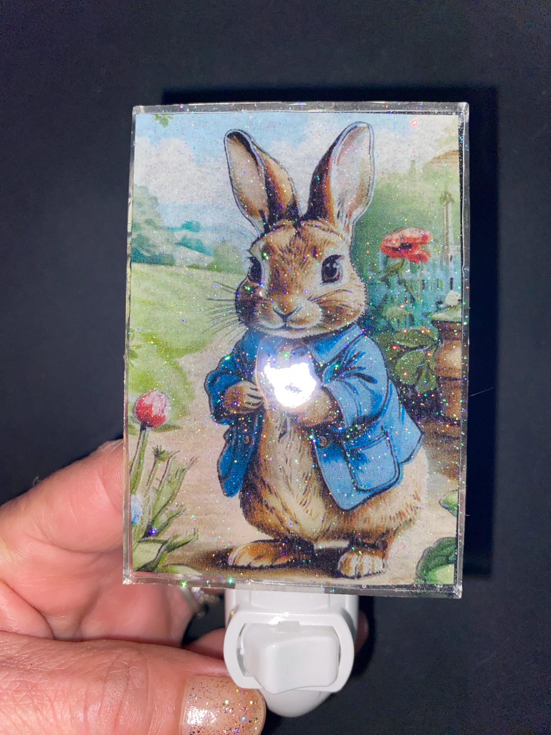 Handmade Peter Rabbit Influenced Nightlight - Etsy