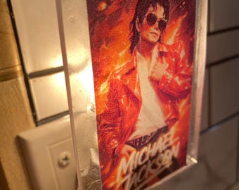 Handmade Michael Jackson Influenced Nightlight.