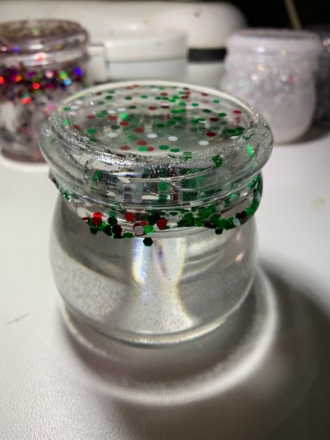 Homemade Resin Storage Jar Etsy