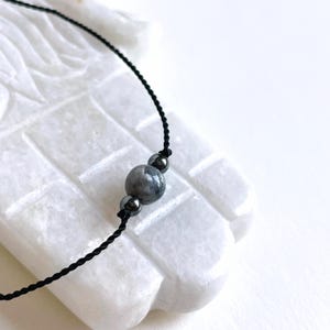 ASTROLOGIE WASSERMANN • Edelstein Armband • Labradorit • Hämatit • Perle • 925er Silber • Sternzeichen Glücksbringer afbeelding 7