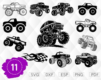 Download Monster jam svg | Etsy