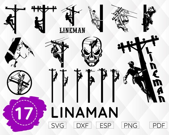 Download LINEMAN SVG electrician svg electrical lineman SVG | Etsy