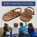 Rope Sandals / Free Ship! / Childrens / Hippie Style / Handmade 