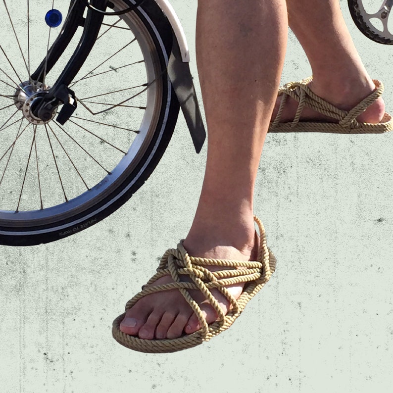 handmade rope sandals