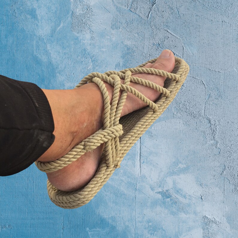 handmade rope sandals