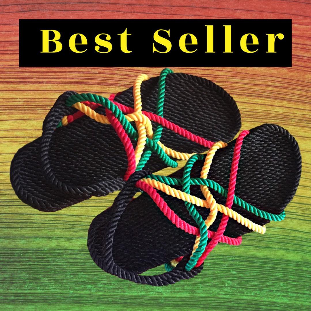Rope Sandals / Free Ship / Rasta / Handmade / Hippie Style / Womens - Etsy