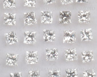 Princess cut Lab Grown Diamond, Lab Created Princess cut Loose Diamond, CVD Diamond, 1.5/1.8/2.0/2.5/3.0 MM Princess cut Lab Grown Diamond