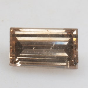 0,52 CT 5,8 x 3,4 MM Natürlicher lockerer Diamant Baguette Diamant Ausgefallene Farbe Baguetteschliff Champagner Diamant Geometrischer Diamant R9901