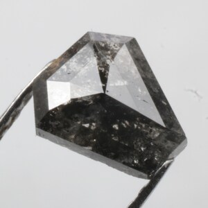 0.55 CT 6.2 X 5.5 MM Natural Loose Diamond Coffin Shape Diamond Black color Diamond For Coffin Diamond Ring Engagement Ring Gift R11242