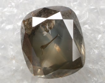 1.01 CT 6.1 X 5.2 MM Natural Loose Cushion cut Diamond, Natural Fancy Diamond, Fancy Grey color Cushion Shape Diamond, R12049