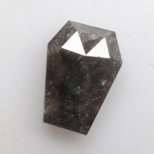 1.04 CT 7.4 X 5.4 MM Natural Loose Diamond Coffin Shape Diamond Black color Diamond For Coffin Diamond Ring Engagement Ring Gift R11136