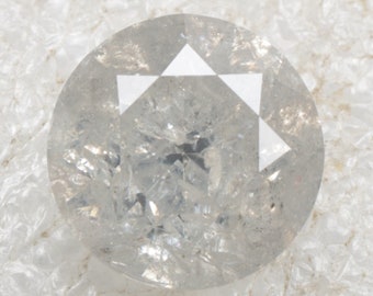 2.0 CT 7.7 MM Natural Loose Diamond Round Brilliant cut Diamond White color Round Shape Diamond, For Engagement Ring R11084