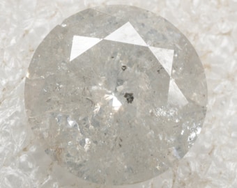 2.08 CT 8.2 MM Natural Loose Diamond Round Brilliant cut Diamond White color Round Shape Diamond, For Engagement Ring R11086