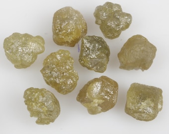 10.51 CT 5.0 MM～7.1 MM 天然ルースダイヤモンド、ラフダイヤモンド