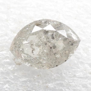 2.13 CT 10.1 X 7.1 MM Salt and Pepper Marquise Diamond, Natural Marquise Diamond, White Grey color Marquise cut Loose Diamond, R7803