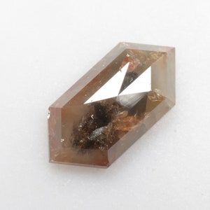 1.29 CT 10.9 X 5.4 MM Natural Loose Hexagon Diamond Fancy color Hexagon Cut Diamond For Hexagon Diamond Ring Gift R667