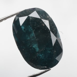 2.55 CT 10.1 X 7.0 MM Blauw Ovaal geslepen Diamant Losse Ovale Vorm Volledig geslepen Diamant Blauw Diamant Behandelde Blauwe kleur Natural Diamond R10472