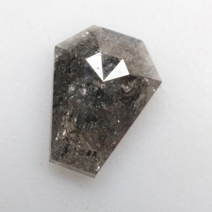 0.90 CT 7.9 X 6.1 MM Natural Loose Diamond Coffin Shape Diamond Grey color Diamond For Coffin Diamond Ring Engagement Ring Gift R11228