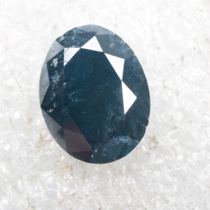 1.54 CT 8.3 X 6.5 MM Natural Oval cut Blue color Diamond Loose Diamond Oval Shape Full cut Diamond Fancy color Diamond Blue Diamond R10753