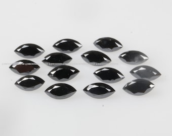 Marquise cut Black Diamond, Natural Loose Marquise Shape Diamond, Black color Marquise cut Loose Diamond, 3.0/4.0/5.0/6.0 MM Marquise cut