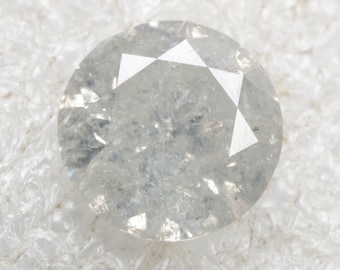 2.0 CT 7.9 MM Natural Loose Diamond Round Brilliant cut Diamond White color Round Shape Diamond, For Engagement Ring R11088